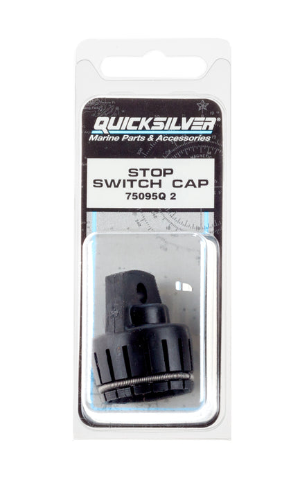 Quicksilver 75095Q2 Replacement Lanyard Stop Switch Cap for Select Mercury or Mariner Outboards