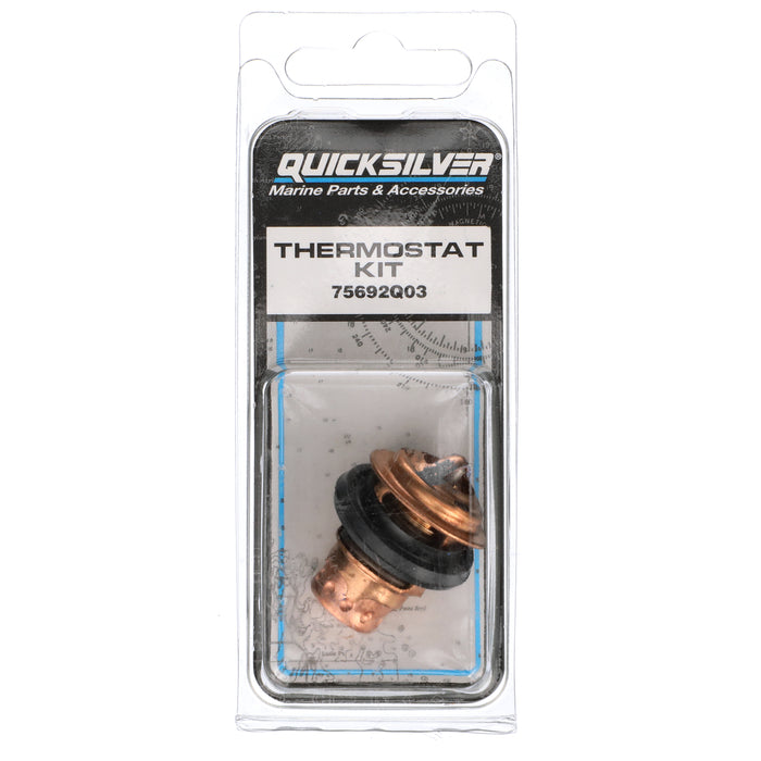 Quicksilver 75692Q03 Replacement 143 Degree F Thermostat for Select Mercury and Mariner Outboards