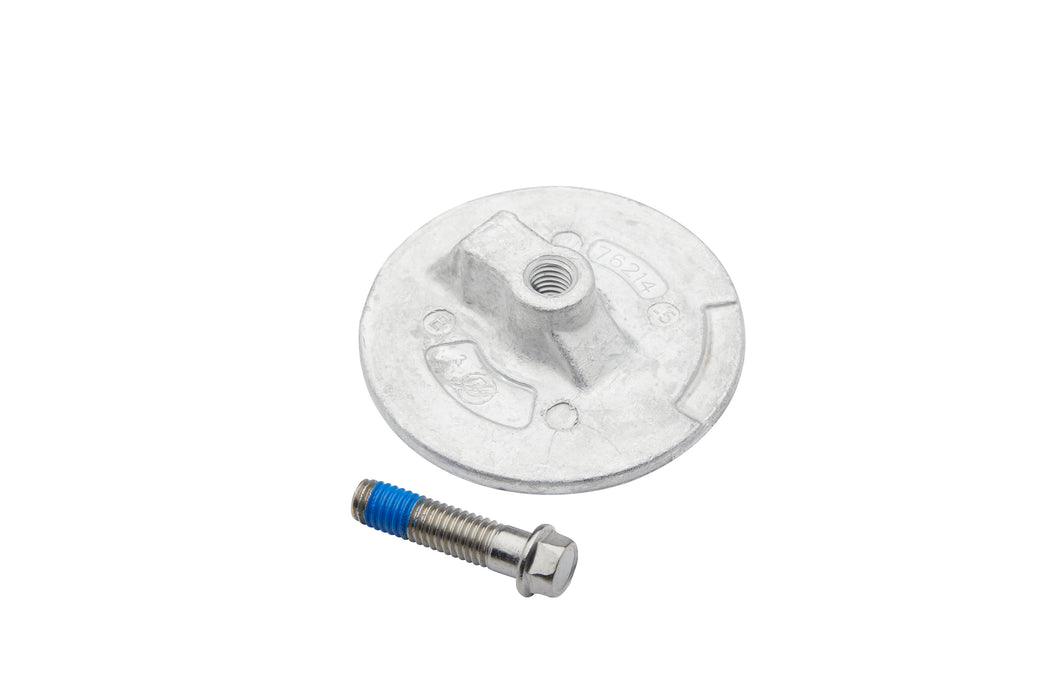 Quicksilver 76214Q5 Aluminum Anode Plate for Mercury Mariner Force and MerCruiser Anti-Ventilation Plate