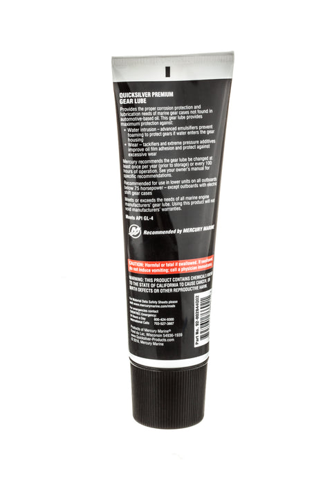 Quicksilver 80W-90 Premium Gear Lube for Outboards and Sterndrives, 8 oz