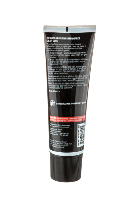 Quicksilver SAE 90 High Performance Gear Lube for Outboards and Sterndrives, 8 oz