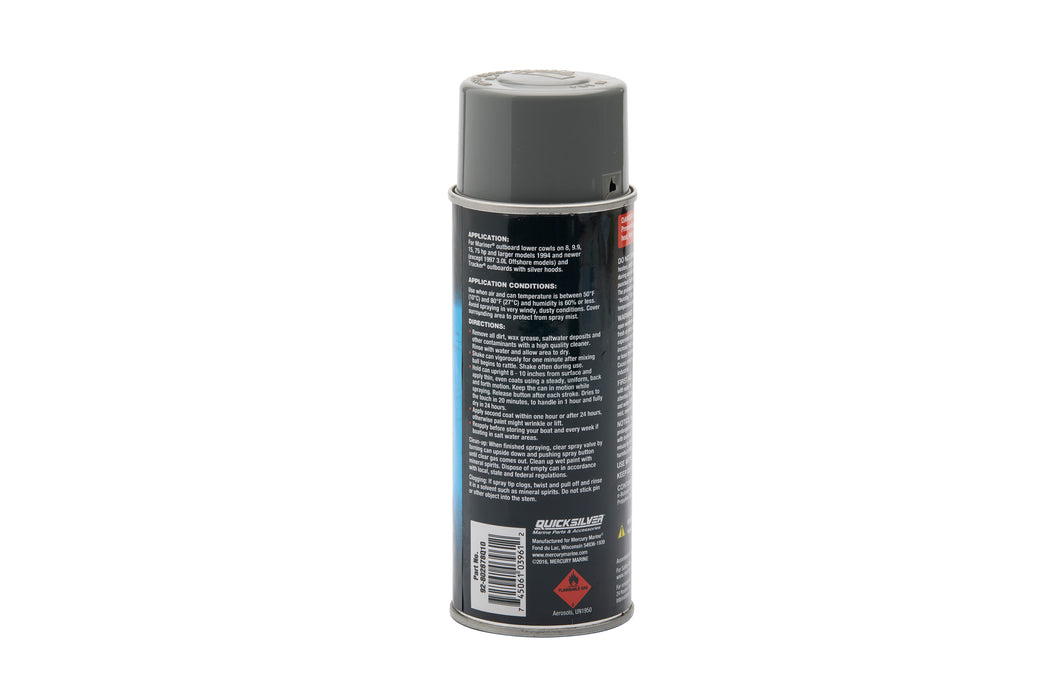 Quicksilver 802878Q10 Gloss Enamel Spray Paint in Nickel, 12oz