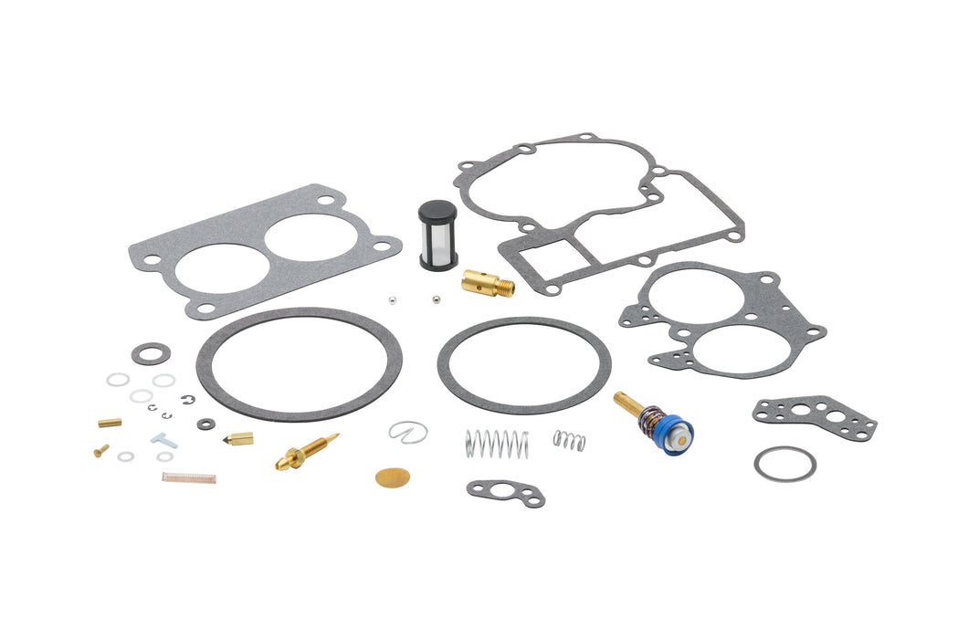 Quicksilver 804845 Carburetor Repair Kit for Select 1983-1986 MerCruiser Engines with MerCarb 2 Barrel Carburetor