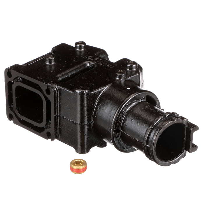 Quicksilver 807988Q03 Exhaust Manifold Elbow for Select MerCruiser Sterndrive or Inboard Engines Made by GM with Center Rise Outlet Exhaust Manifold