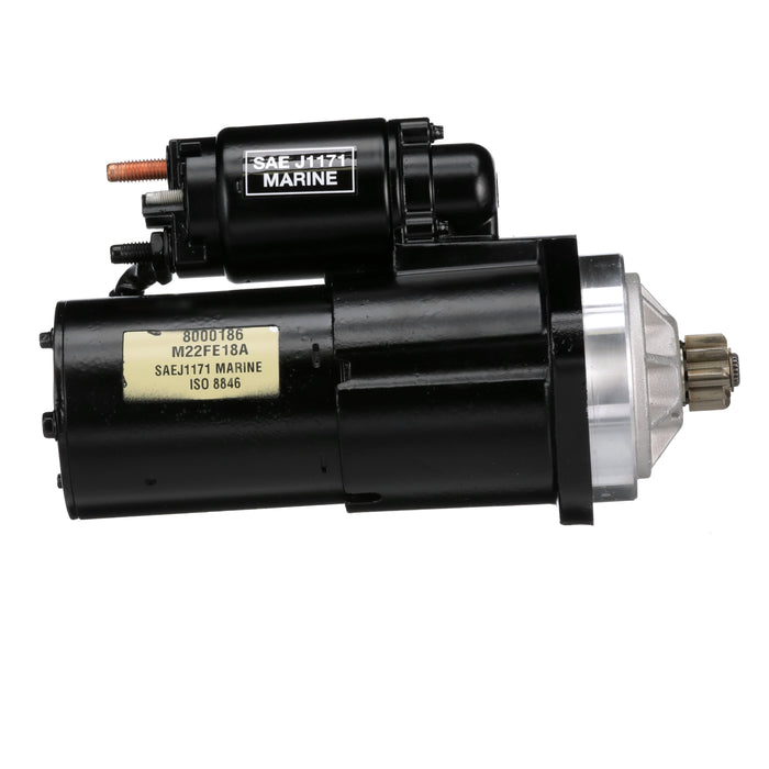 Quicksilver 808011A05 Starter Motor Assembly, Delco-Rear Entry Starter Motor Installations on Left-Hand Rotation MerCruiser Inboard Engines