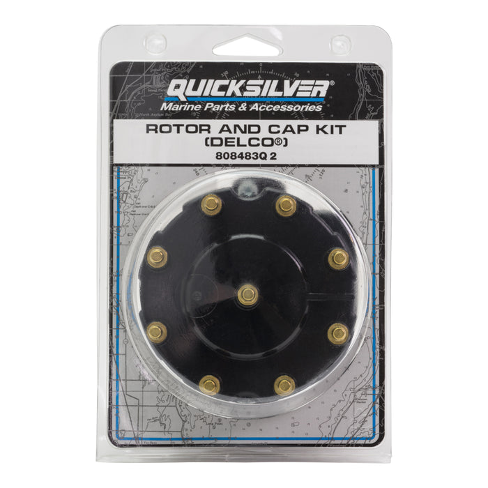 Quicksilver 808483Q2 Distributor Cap Kit for Marinized V8 Engines by GM with Delco HEI Ignition Systems