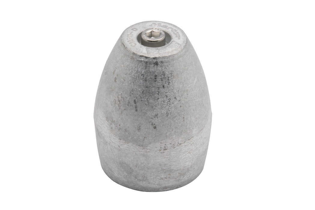 Quicksilver 809666T Aluminum Prop Nut Anode for Select Mercury Propellers and Outboard Engines