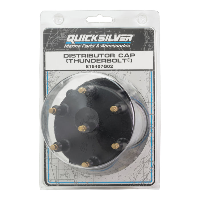 Quicksilver 815407Q02 Distributor Cap Kit for Marinized V6 Engines by GM with Thunderbolt IV and V HEI Ignition Systems