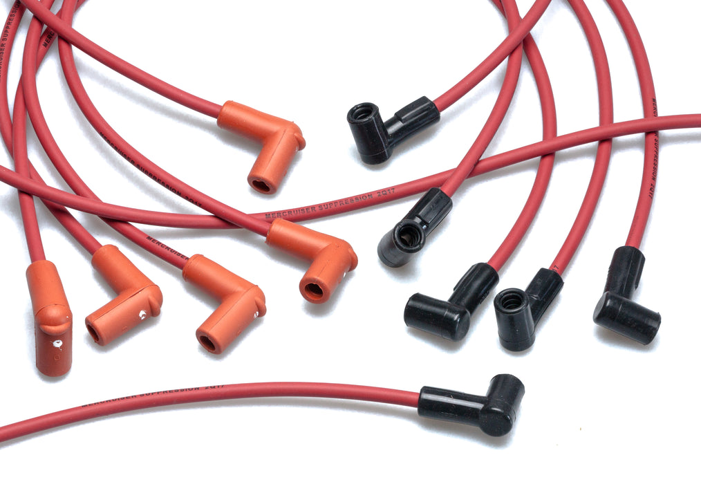 Quicksilver 816608Q82 Red Wire Spark Plug Wire Kit