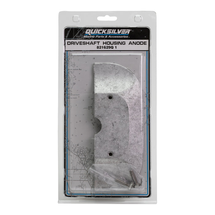 Quicksilver 821629Q1 Aluminum Drive Shaft Housing Anode for MerCruiser Alpha One Gen II Sterndrive