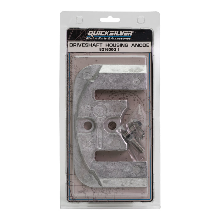 Quicksilver 821630Q1 Drive Shaft Housing Aluminum Anode for MerCruiser Bravo Drives