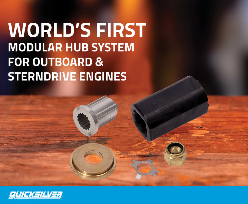 Quicksilver 835257Q1 Flo-Torq II Hub Kit for Mercury/Mariner and MerCruiser Engines