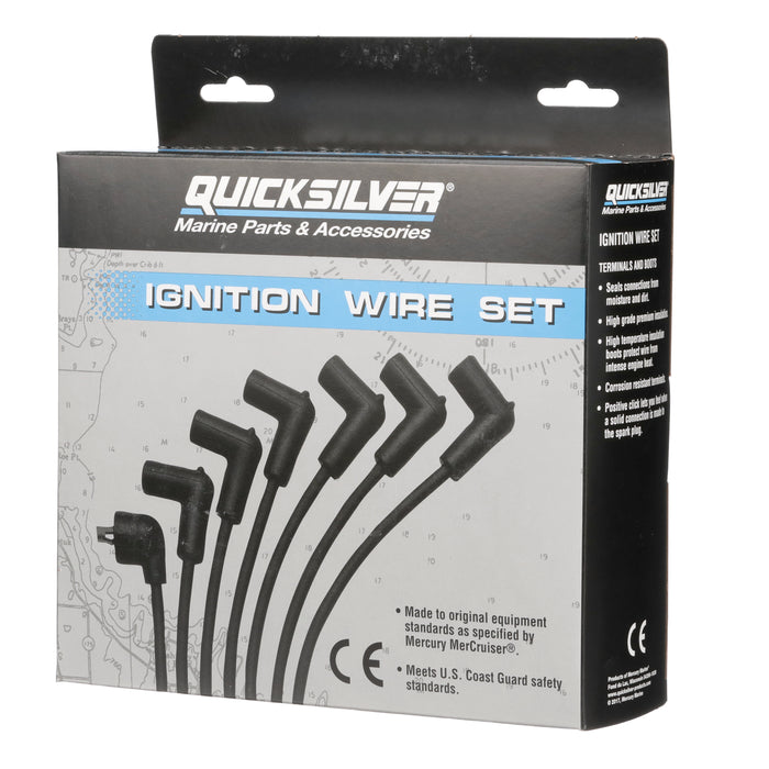 Quicksilver 847701Q24 Blue Wire Spark Plug Wire Kit
