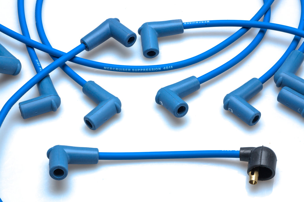Quicksilver 847701Q7 Blue Wire Spark Plug Wire Kit