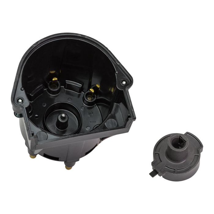 Quicksilver 850484T3 Distributor Cap and Rotor Kit for Marinized V6 Engines by GM with Delco HEI Ignition Systems