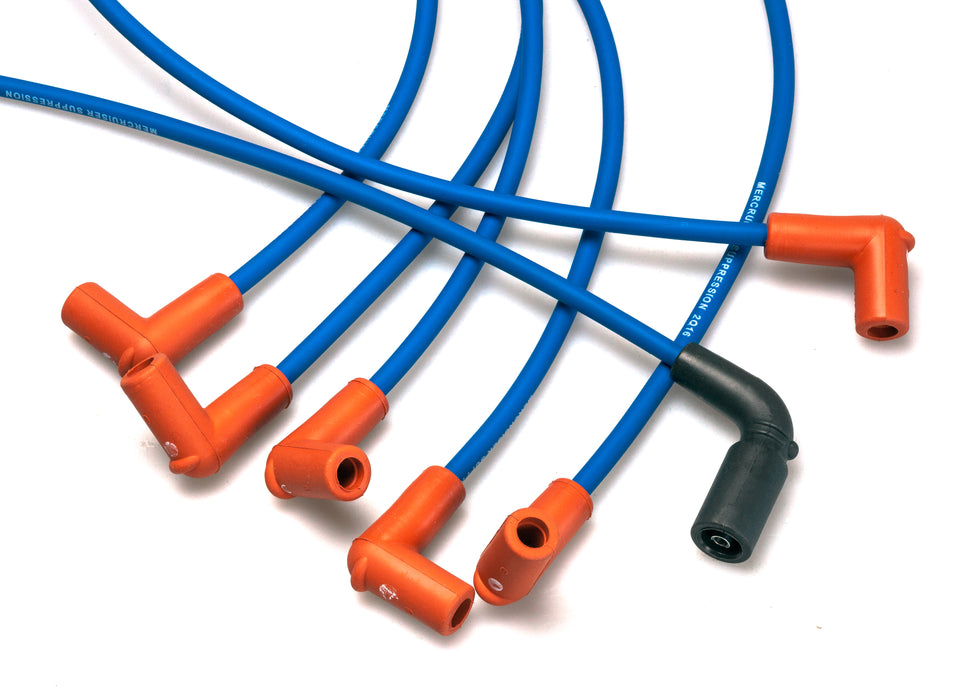 Quicksilver 863656A2 Spark Plug Wire Kit for Select MerCruiser 4.3L Engines