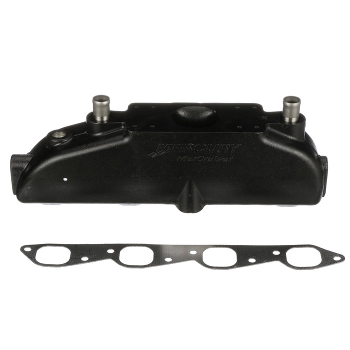 Quicksilver 866178T01 Exhaust Manifold for Select MerCruiser 8.1L and 8.2L Non-EC Sterndrive and Inboard Engines