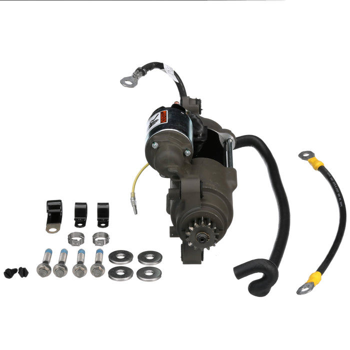 Quicksilver 879150A85 Starter Motor Assembly Kit for Select Mercury and Mariner 75-115hp 1.7L 4-Stroke EFI Outboards