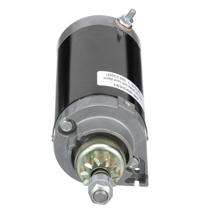 Quicksilver 892339T01 Starter Motor Assembly for Select Mercury and Mariner 2-Cycle, 4-Stroke, EFI, DFI and Verado Outboards