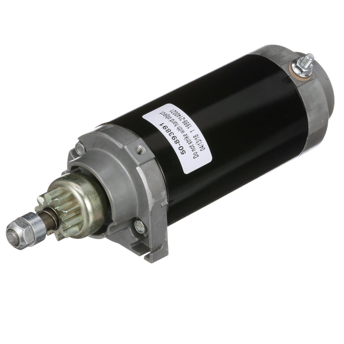 Quicksilver 893891T Starter Motor Assembly for Select Mercury and Mariner 2-Cycle 65-90hp Outboards