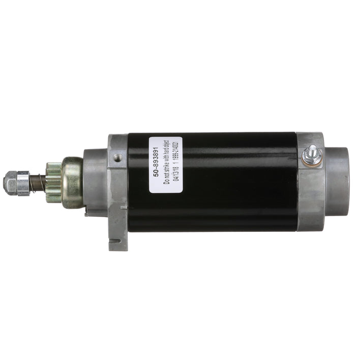 Quicksilver 893891T Starter Motor Assembly for Select Mercury and Mariner 2-Cycle 65-90hp Outboards