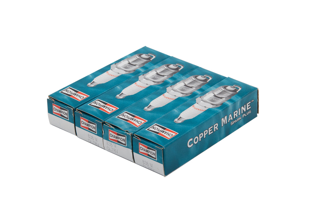 Quicksilver 896329838 QL78V Spark Plug, Pack of 4