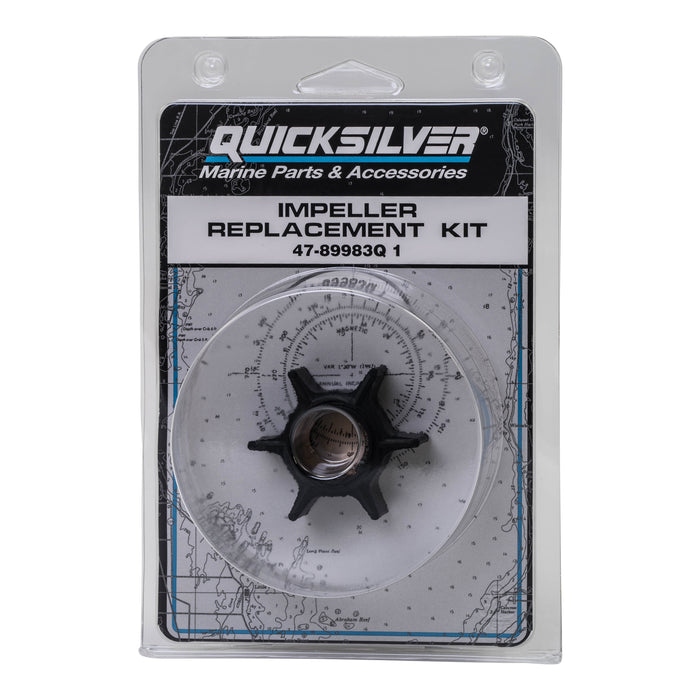 Quicksilver 89983Q1 Water Pump Repair Kit for Select Mercury and Mariner 30-70hp Outboards and Jet Drive Outboards