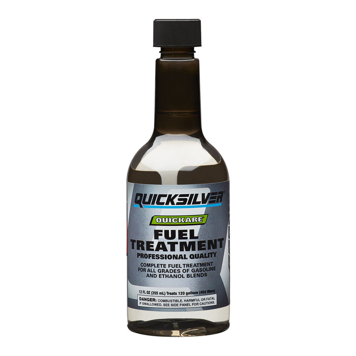 Quicksilver 8M0047920 Quickare Fuel Treatment Additive, 12 oz