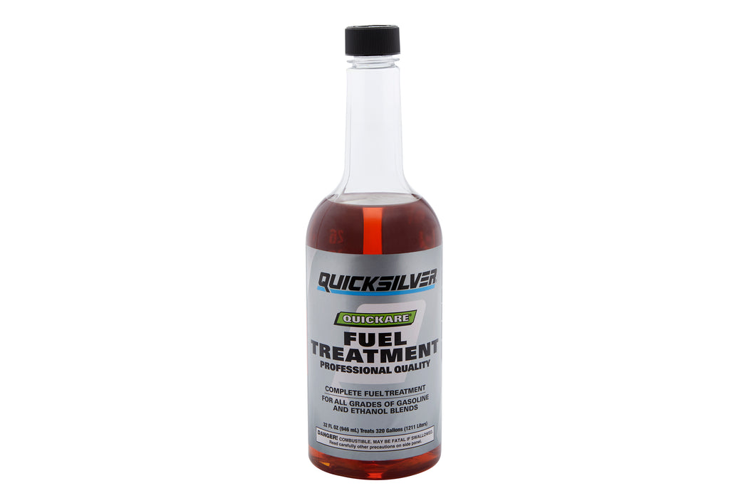 Quicksilver 8M0058680 Quickare Fuel Treatment Additive, 32 oz