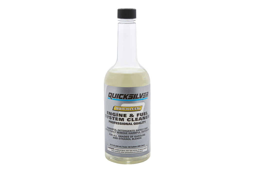 Quicksilver 8M0058681 Quickleen Engine & Fuel System Cleaner, 32 oz