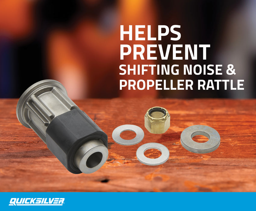 Quicksilver 8M0101603 Flo-Torq SSR HD Propeller Hub Kit for Mercury 200-400hp 4-Stroke Outboards with 1.25" Diameter Prop Shaft