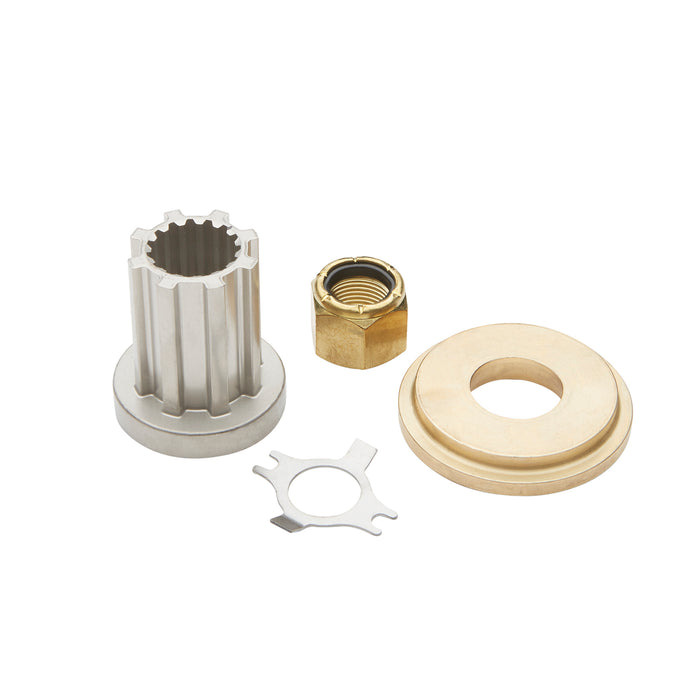 Quicksilver 8M0150152 Flo-Torq SSR Propeller Hub Kit for Mercury 40hp CT and 225hp 4-Stroke Outboards with 1" Diameter Prop Shaft