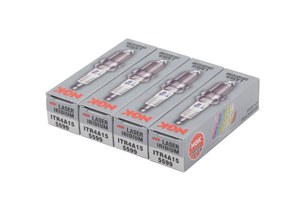 Quicksilver 8M2018369 NGK ITR4A-15 Laser Iridium Spark Plug for Select MerCruiser, 4.3L, 5.0L, 5.7L & 6.2L Engines