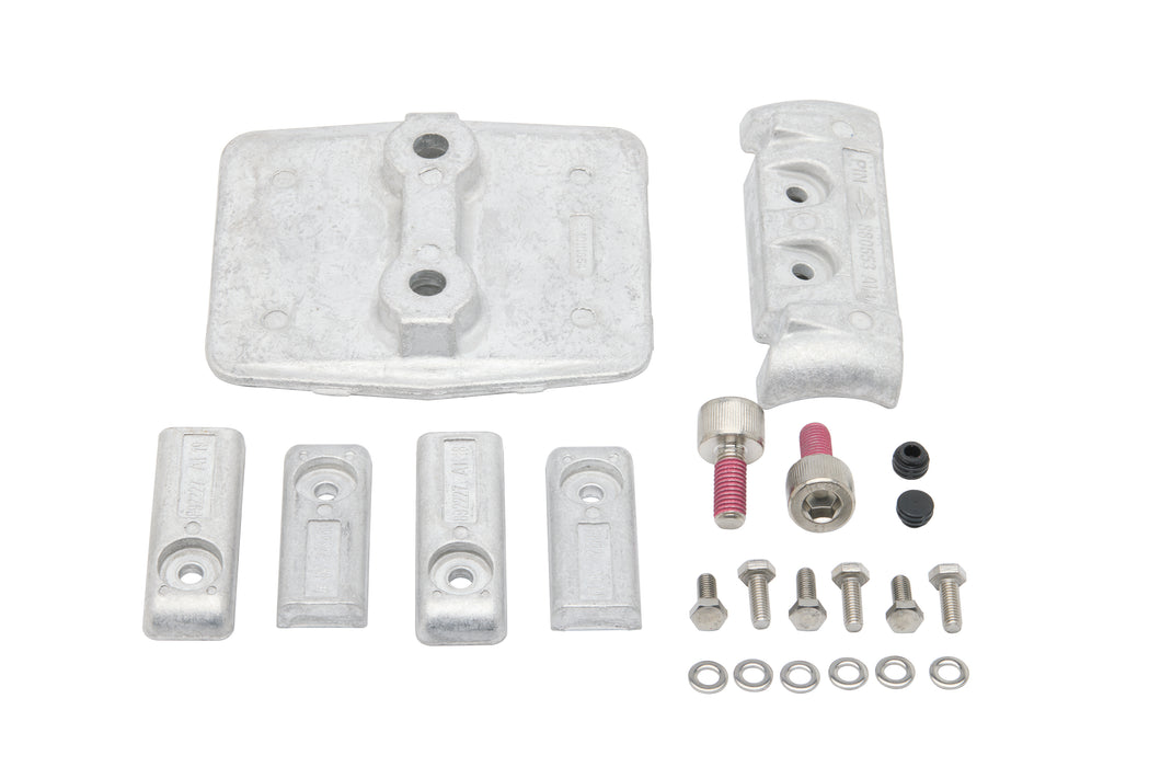 Quicksilver 8M0205956 Aluminum Anode Kit for Mercury 4.6L V8 250-300hp Outboards