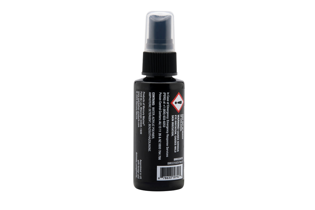 Quicksilver 8M0224419 Screen & Glass Cleaner for Marine Electronics, Windshields and Mirrors, 2 oz