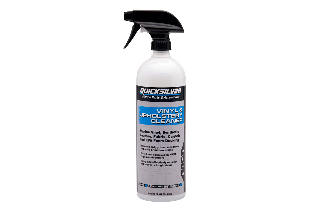 Quicksilver Vinyl & Upholstery Cleaner Multi Cleaner For Boat's, RV's, Powersports and Home, 32 oz
