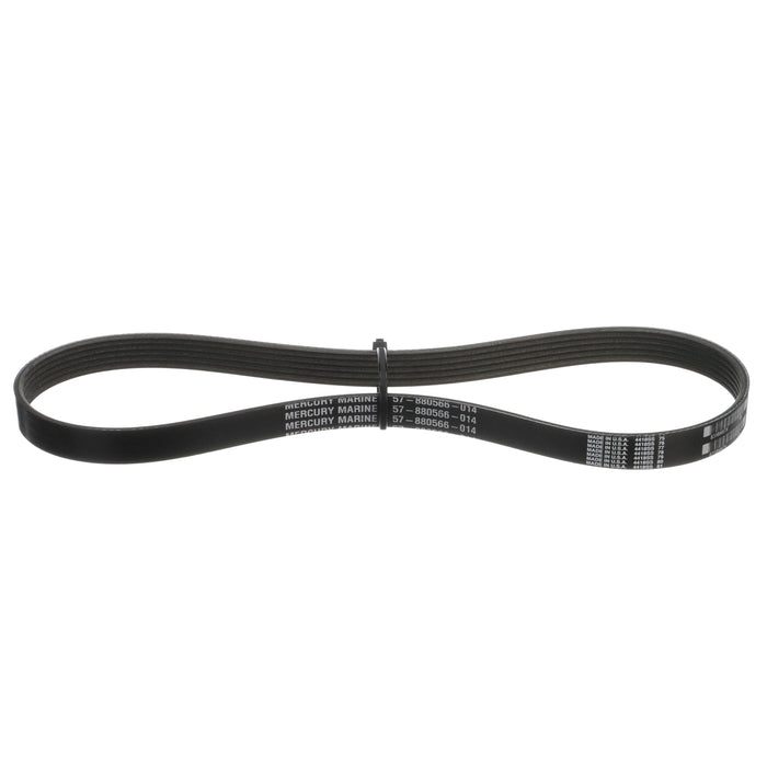 Quicksilver 8M0232583 Alternator Belt for Select Mercury 135-200hp 4-Cylinder, 200-300hp 6-Cylinder, 200-300hp 6-Cylinder, and 350-400hp 6-Cylinder Verado Outboards