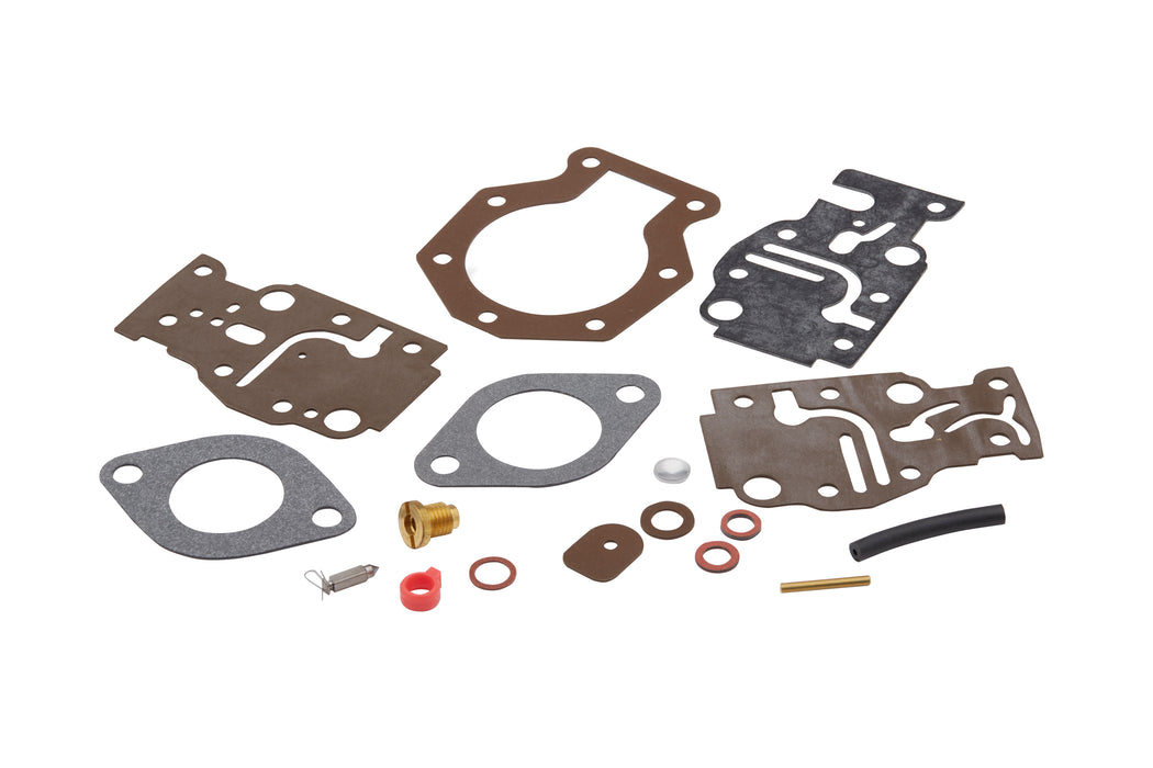 Quicksilver 8M6010307 Carb Repair Kit for Select Evinrude, Johnson, OMC 2-stroke 9.9-15hp Outboards