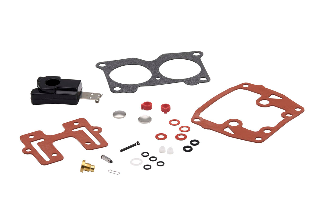Quicksilver 8M6013877 Carb Repair Kit for Select Johnson and Evinrude V6/V8 Crossflow Outboards