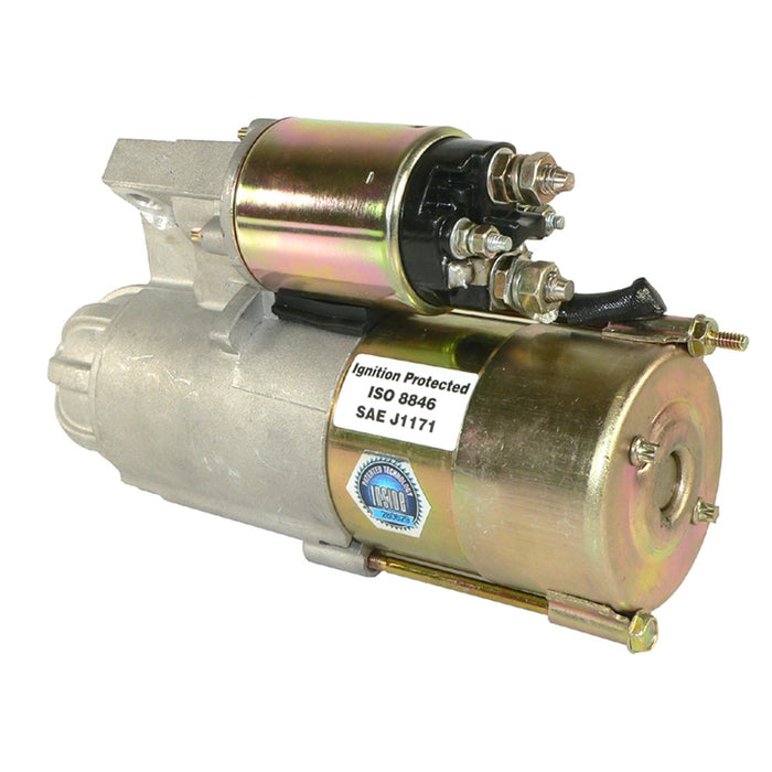Quicksilver 8M6014120 Engine Starter, 12-Volt for Select OMC, Thermo Electron 4/6/8 Cylinder Sterndrive or Inboard Engines