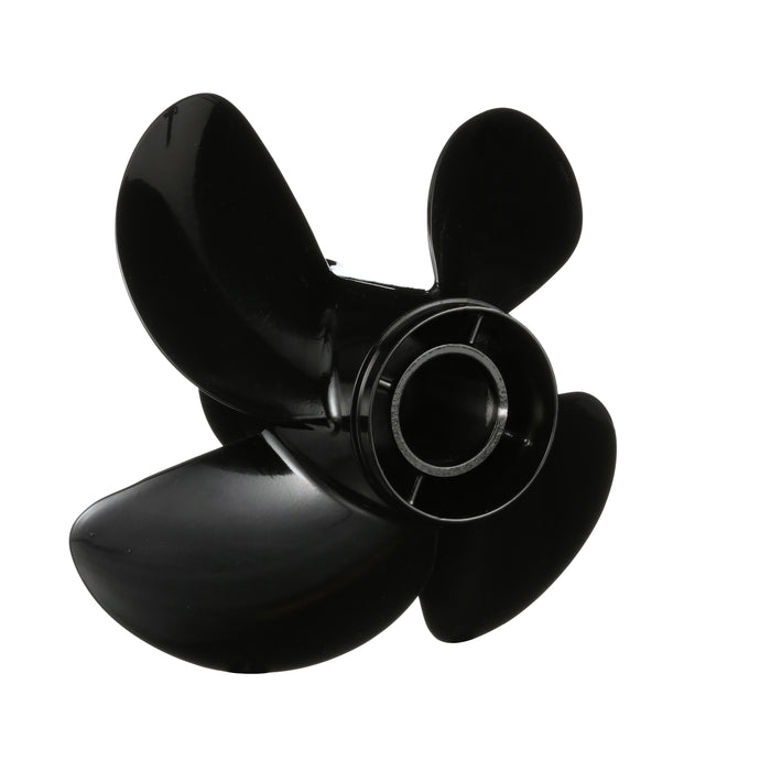 Quicksilver Nemesis 4-Blade Aluminum Propeller, 13.8" Diameter x 13" Pitch, Right Hand Rotation