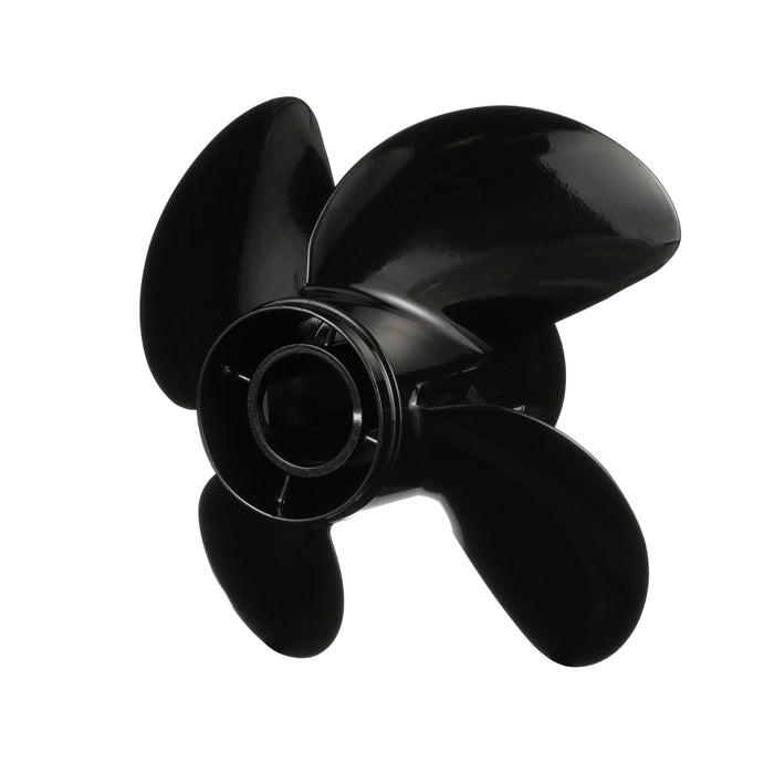 Quicksilver Nemesis 4-Blade Aluminum Propeller, 13.8" Diameter x 13" Pitch, Right Hand Rotation