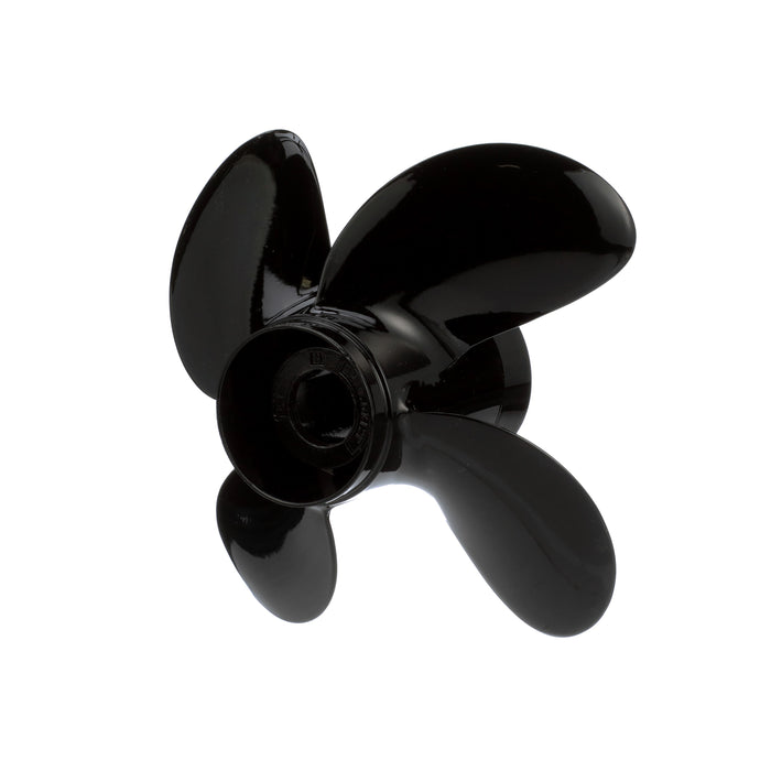 Quicksilver Nemesis 4-Blade Aluminum Propeller, 10.6" Diameter x 11" Pitch, Right Hand Rotation