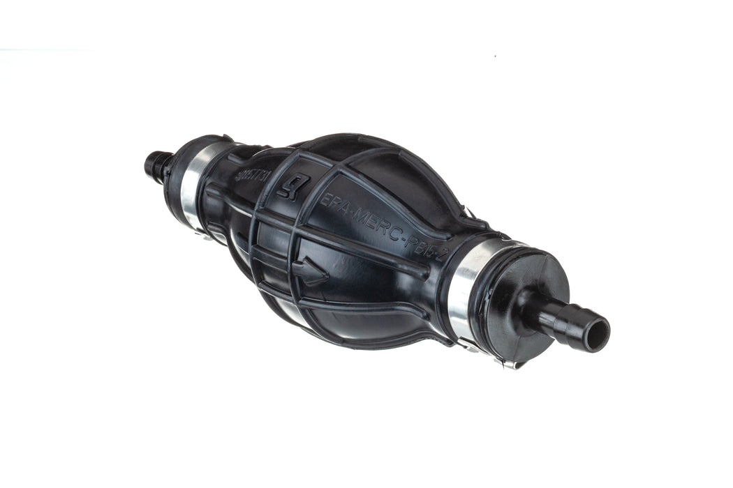 Quicksilver 8M0052975 Primer Bulb with 2 Hose Clamps for 1/4" (6.35mm) Fuel Lines