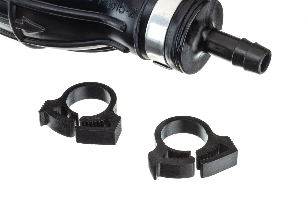 Quicksilver 8M0052975 Primer Bulb with 2 Hose Clamps for 1/4" (6.35mm) Fuel Lines