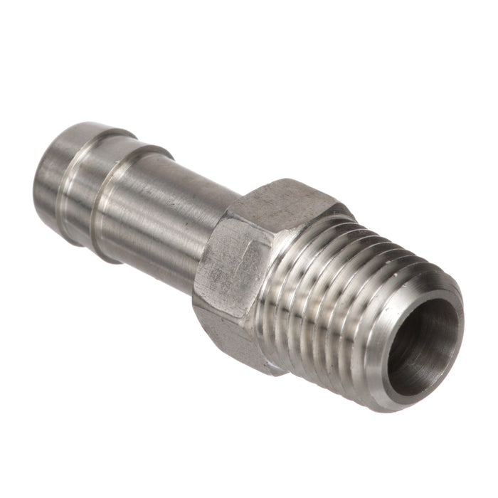Quicksilver 8M0058419 Stainless Steel Fuel Tank 1/4" NPT Thread Fitting with 5/16" Barb