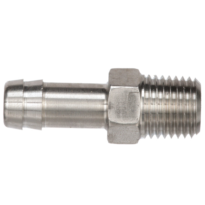 Quicksilver 8M0058419 Stainless Steel Fuel Tank 1/4" NPT Thread Fitting with 5/16" Barb