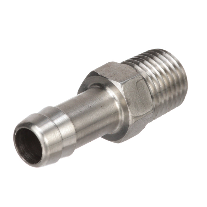 Quicksilver 8M0058419 Stainless Steel Fuel Tank 1/4" NPT Thread Fitting with 5/16" Barb