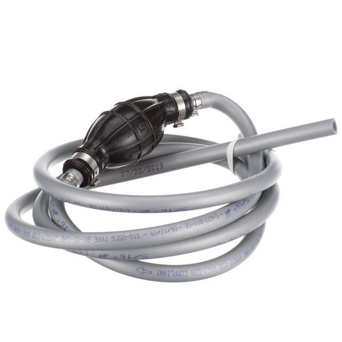 Quicksilver 8M0061811 Fuel Line Assembly, 8 Ft. Long with Primer Bulb