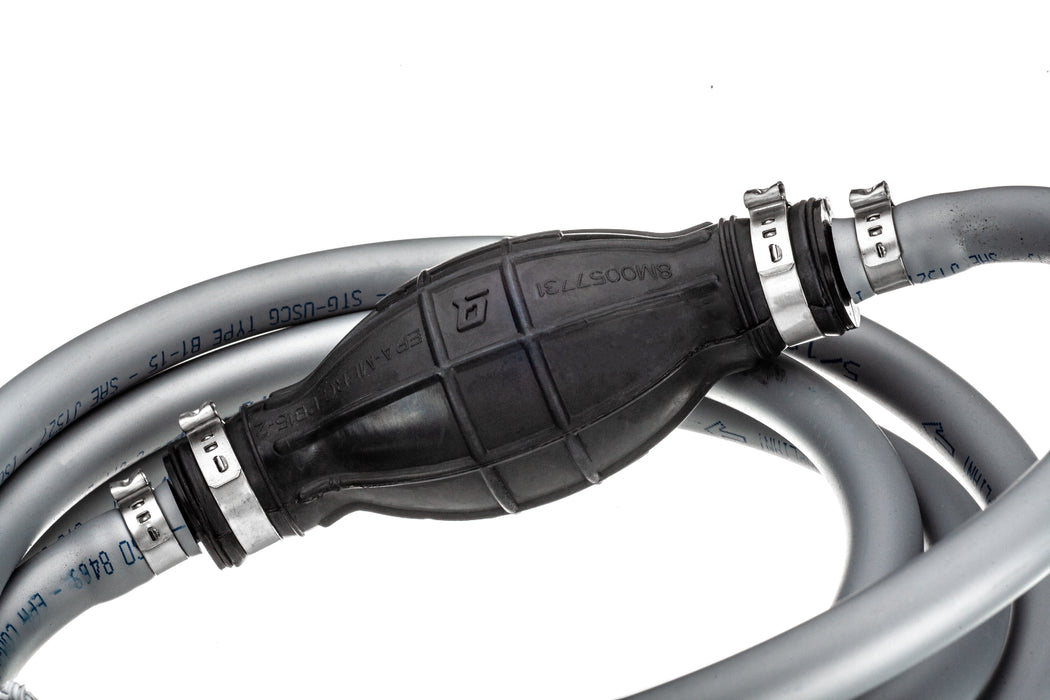 Quicksilver 8M0061882 Fuel Line Assembly, 8 Ft. Long with Primer Bulb